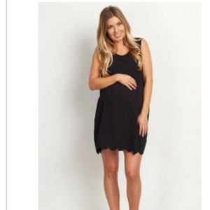 Pinkblush Dresses - Pinkblush Black Scalloped Hem Dress Pinkblush Dresses - Pinkblush Black Scalloped Hem Dress